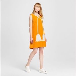 👗Marigold Yellow White Tulip Sleeveless Target.